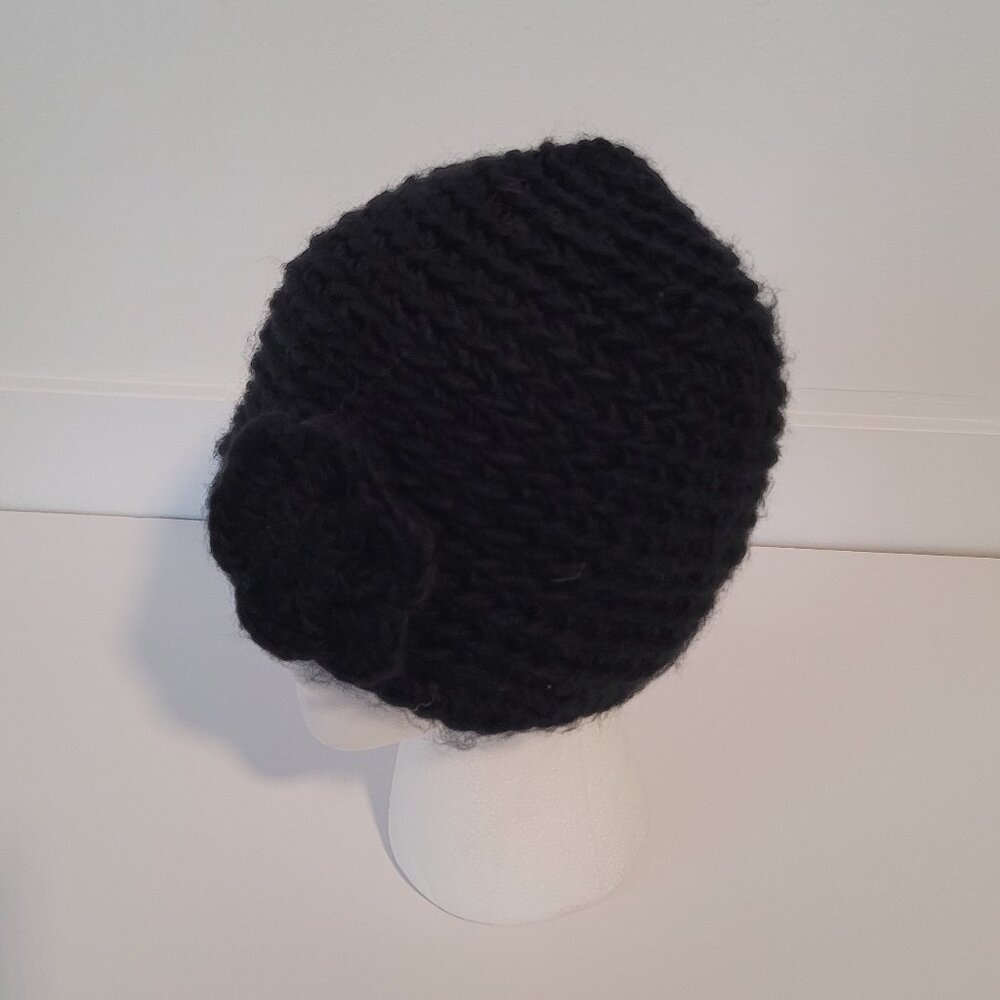 Thick Ribbed Beanie Knit Ski Cap Skull Hat Warm Solid Color Winter Cuff Blank